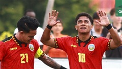 Kết quả Timor Leste 1-0 Maldives: Joao Pedro tỏa sáng , Timor Leste có chiến thắng đầu tiên